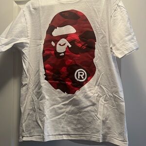 Bathing Ape Red Men’s Tee size medium